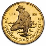 1 oz Gold Round - Engelhard (1976 Prospector)