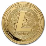 1 oz Gold Round - Litecoin