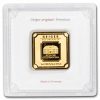 1 oz Gold Square - Geiger Edelmetalle (Encapsulated w/Assay)