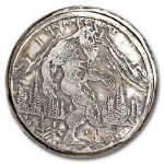 1 oz Hand Poured Silver Round - Sighting of the Century "Bigfoot"