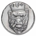 1 oz Hand Poured Silver - Throne of the Forest