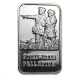 1 oz Palladium Bar - Johnson Matthey Lewis & Clark (No Assay)
