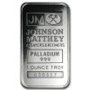 1 oz Palladium Bar - Johnson Matthey