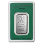 1 oz Platinum Bar - Argor-Heraeus (In Assay)