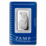 1 oz Platinum Bar - PAMP Suisse Lady Fortuna (In Assay)