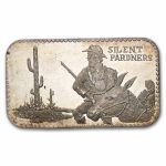 1 oz Silver Art Bar - Belford Mint (Silent Pardners)