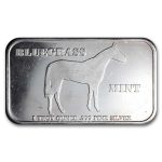1 oz Silver Art Bar - Bluegrass Mint (Random Motif)