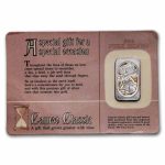 1 oz Silver Art Bar - Cameo Classics (Happy Ann, Original Card)