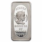 1 oz Silver Art Bar - Great Lakes Mint (1973 Gods/Goddess Series)