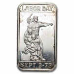 1 oz Silver Art Bar - Liberty Mint (Random Motif)