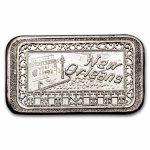 1 oz Silver Art Bar - Mother-Lode Mint (New Orleans)