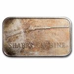1 oz Silver Art Bar - Vintage Firearms