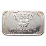1 oz Silver Art Bar - Vintage Knott's Berry Farm (Random Motif)