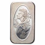 1 oz Silver Art Bar - Vintage Mother's Day (Random Motif)