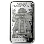 1 oz Silver Bar - 1st National Bank of Chicago, Adler Planetarium