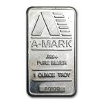 1 oz Silver Bar - A-Mark (Vintage)