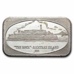 1 oz Silver Bar - Alcatraz Island (U.S. Silver Corporation)