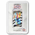 1 oz Silver Bar - America250™ Colorized (TEP)