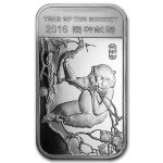 1 oz Silver Bar - APMEX (2016 Year of the Monkey)