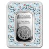 1 oz Silver Bar - APMEX (w/Festive Holiday Lights Card, In TEP)