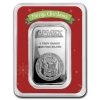 1 oz Silver Bar - APMEX (w/Red Merry Christmas Card, In TEP)