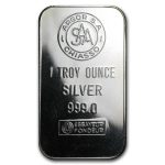 1 oz Silver Bar - Argor S. A. Chiasso