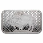 1 oz Silver Bar - Buffalo
