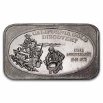 1 oz Silver Bar - California Gold Discovery (U.S. Silver Corp.)