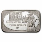 1 oz Silver Bar - Carry Nation (U.S. Silver Corporation)