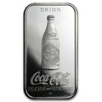 1 oz Silver Bar - Coca Cola (Louisville, KY)