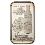 1 oz Silver Bar - Coca Cola (Roanoke, VA)