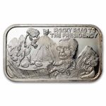 1 oz Silver Bar - E.J. Aleo & Co. Political Bars (Random Motif)