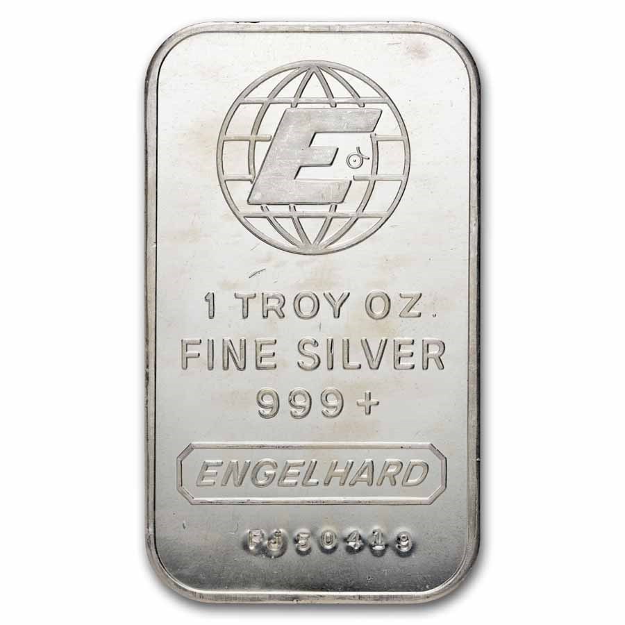 1 oz Silver Bar - Engelhard