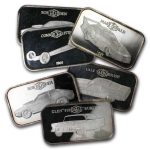 1 oz Silver Bar - Fast Ford (Random Motif)