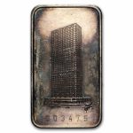 1 oz Silver Bar - First Wisconsin Center (Scruffy)