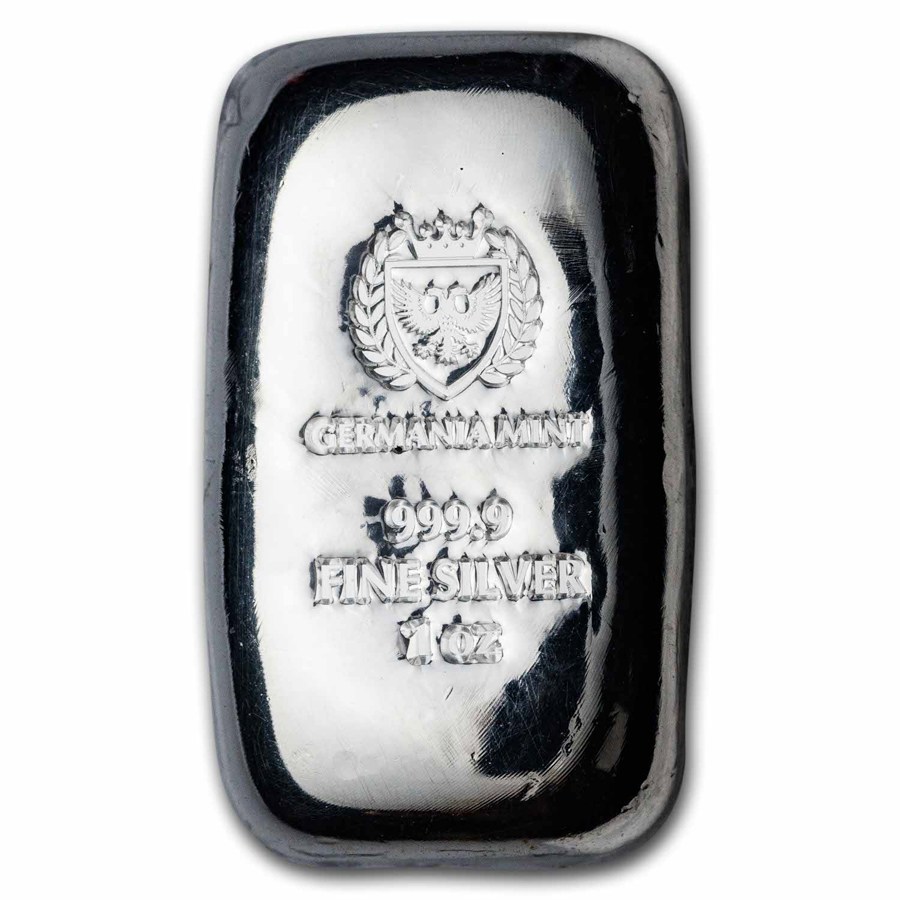 1 oz Silver Bar - Germania Mint (Serialized)