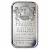 1 oz Silver Bar - Hauser & Miller