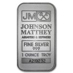 1 oz Silver Bar - Johnson Matthey