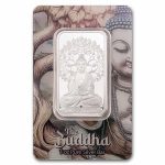 1 oz Silver Bar - PAMP Suisse (Lucky Buddha)