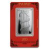 1 oz Silver Bar - PAMP Suisse (Year of the Snake)