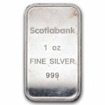 1 oz Silver Bar - Scotiabank