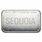 1 oz Silver Bar - Sequoia (National Refiners-Assayers, Canada)