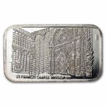 1 oz Silver Bar - St. Francis Chapel Mission Inn (Golden State)