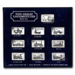 1 oz Silver Bar - The Great Locomotives Set (Mount Everest Mint)