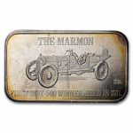 1 oz Silver Bar - The Marmon (U.S. Silver Corporation)