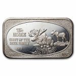 1 oz Silver Bar - The Moose (U.S. Silver Corporation)