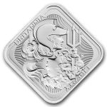 1 oz Silver Bar - The Royal Mint Britannia & Liberty
