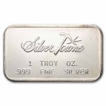 1 oz Silver Bar - Vintage SilverTowne (No Prospector)