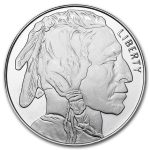 1 oz Silver Buffalo Round - AT SPOT!