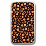 1 oz Silver Colorized Bar - APMEX (Halloween Treats Collage)
